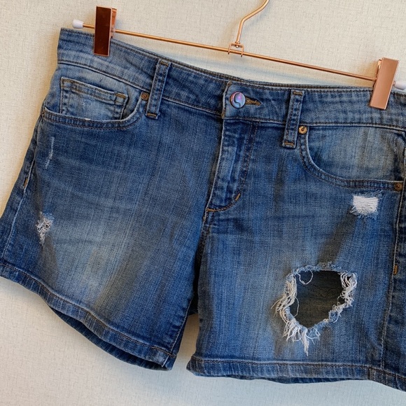 Joe’s Jeans Marylee Women’s Distressed  Shorts • Sz 27 - Picture 3 of 10